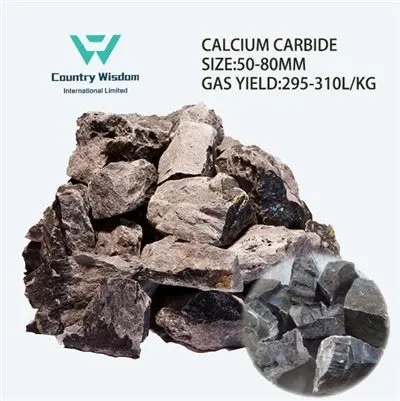 Carbíd Chailciam de Cháil Thionsclaíoch 50-80mm 295L/kg